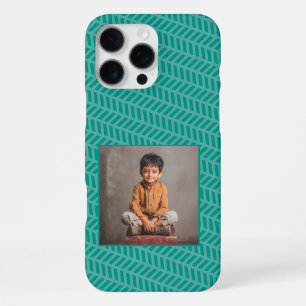 Minimalistic Birthday Gifts For Mom Chevron Print iPhone 16 Pro Max Case