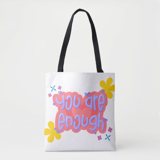 Minimalistic chic design tote bag (Front)