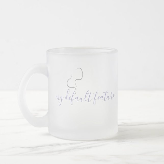 Minimalistic Coffee Mug Design (Left)