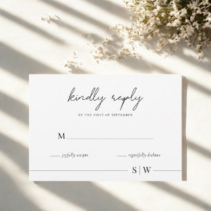 Minimalistic Design Invitation   Elegant & Modern