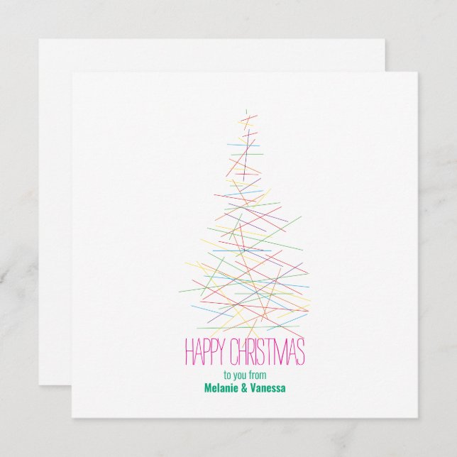 Minimalistic Gay Christmas (Front/Back)