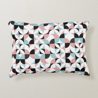 Minimalistic geometry, Scandinavian style artwork. Decorative Cushion