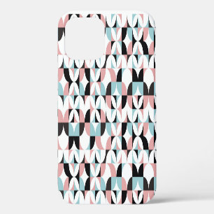 Minimalistic geometry, Scandinavian style artwork. iPhone 12 Case
