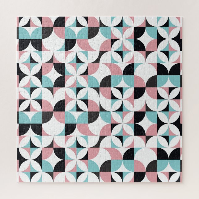 Minimalistic geometry, Scandinavian style artwork. Jigsaw Puzzle (Vertical)