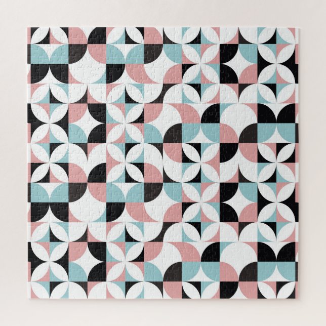 Minimalistic geometry, Scandinavian style artwork. Jigsaw Puzzle (Vertical)