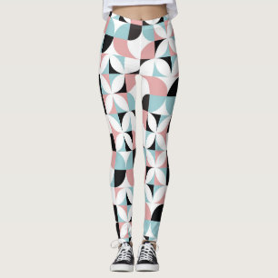 Minimalistic geometry, Scandinavian style artwork. Leggings