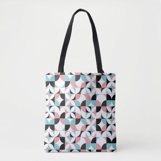 Minimalistic geometry, Scandinavian style artwork. Tote Bag (Front)