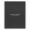 Minimalistic Grey Vintage Faux Leather