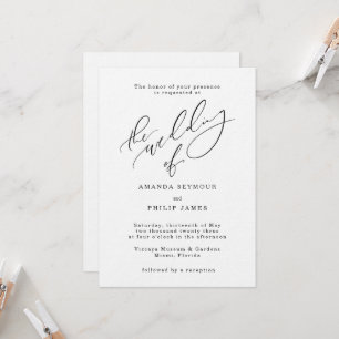 Minimalistic Invitation Suite