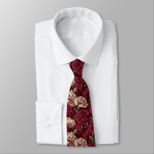 Minimalistic Mens Fashion Carnation Tie