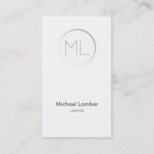 Minimalistic modern Business Card