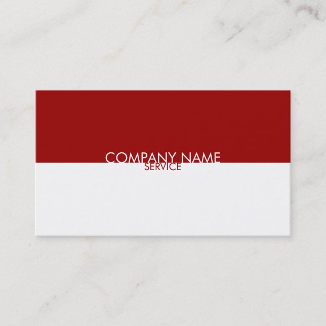 Minimalistic Modern Business Card Template (Front)