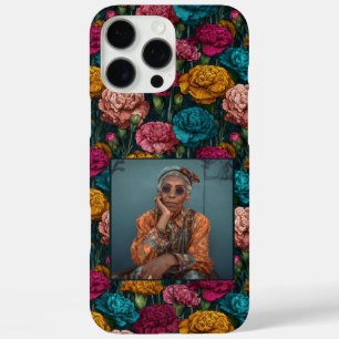 Minimalistic Newlywed Gift Carnation Photo iPhone 16 Pro Max Case