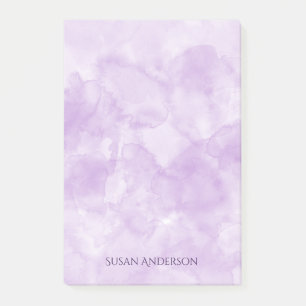  Minimalistic purple watercolor  Post-it Notes