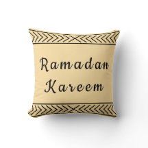 Minimalistic Ramadan Kareem Pillow