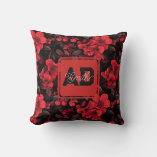 Minimalistic Rose Flower 80Th Birthday Cushion