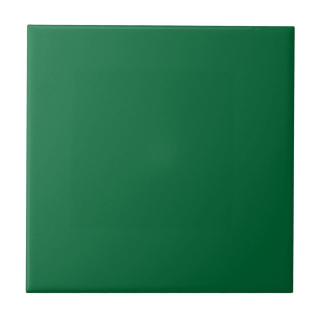 Minimalistic simple plain beautiful green colour tile (Front)