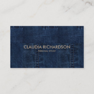 Minimalistic Stylist Wedding Planer  Business Card