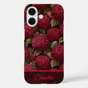 Minimalistic Thank You Gift Hydrangeas Floral iPhone 16 Case