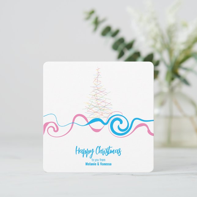 Minimalistic trans Christmas (Standing Front)