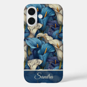 Minimalistic Wedding Favours Calla Lilies Flower  iPhone 16 Case