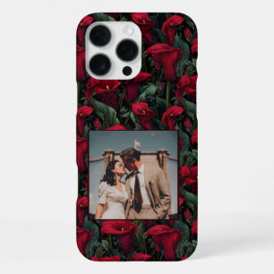 Minimalistic Wife Gift Calle Lilies Flower Photo iPhone 16 Pro Max Case