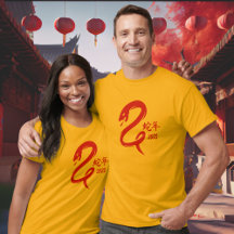 Minimalistic Year of the Snake Chinese New Year