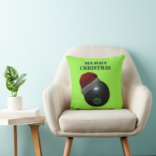 Minimalists Bowls Merry Christmas,  Cushion