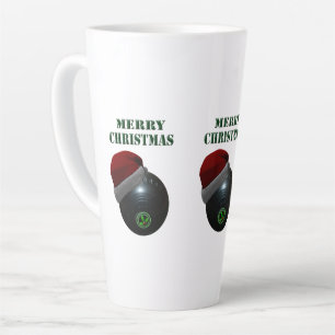Minimalists Bowls Merry Christmas,  Latte Mug