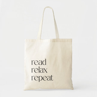 Minimilastic Book Reader Tote