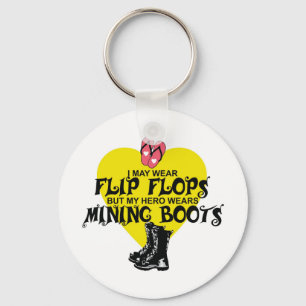 MINING BOOTS KEY RING