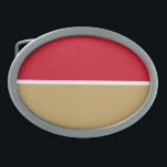 Mining Gold with Blood Belt Buckle<br><div class="desc">Why would you want a red and gold-coloured belt buckle? Why not?</div>