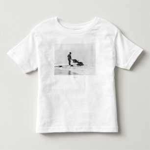 Mining on Beach at Nome, Alaska Photograph Toddler T-Shirt