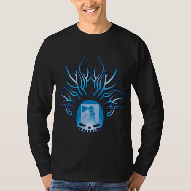 Mining Skull T-Shirt (Front)