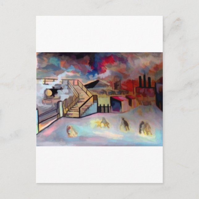 MINING TOWN POSTCARD (Front)