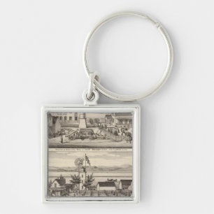 Mininger, Dennis & Hauschildt residences Key Ring
