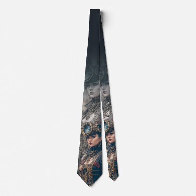 "Minion Steampunk Female: Tie (Front)