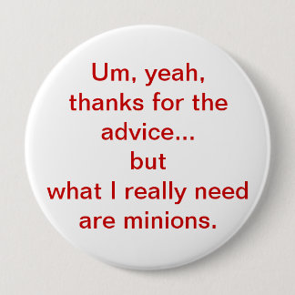 Minions 10 Cm Round Badge