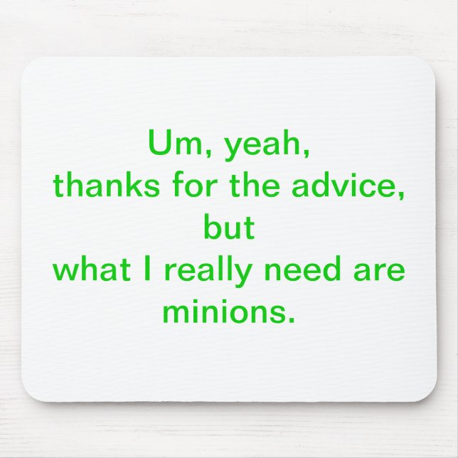 Minions Mousepad (Front)