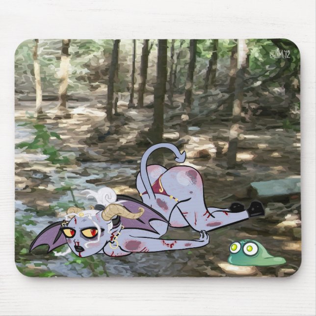 Minion's Quest : Troll Encounter Mousepad (Front)