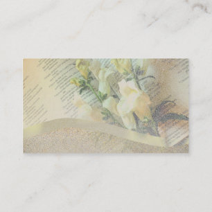 Minister Christian Light God Sky Business Cards