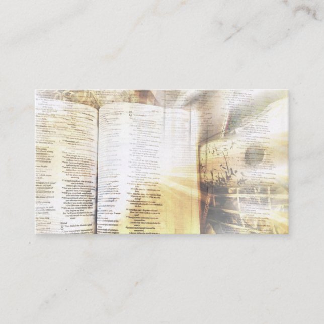 Minister Pastor Reverend Business Cards (Front)