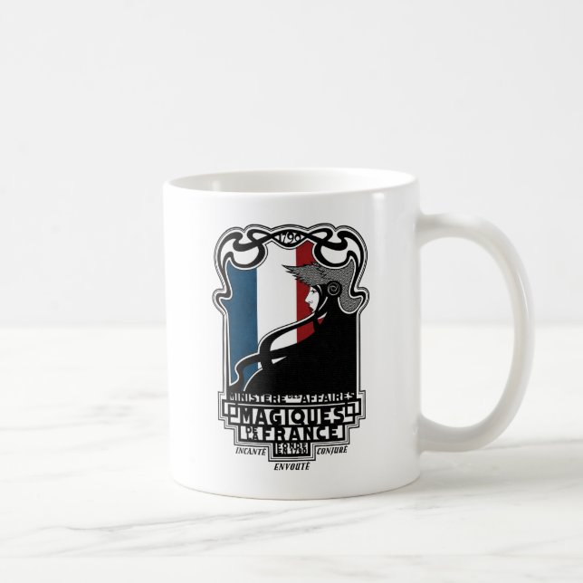 Ministère des Affaires Magiques de la France Logo Coffee Mug (Right)