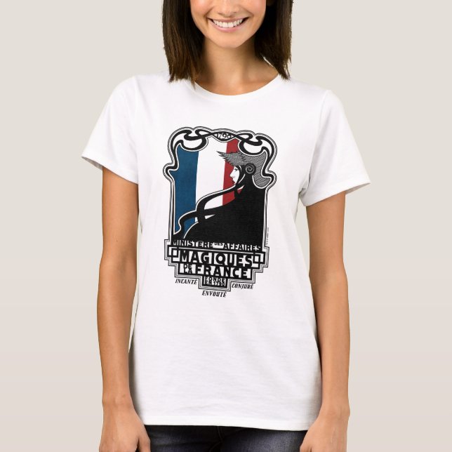 Ministère des Affaires Magiques de la France Logo T-Shirt (Front)
