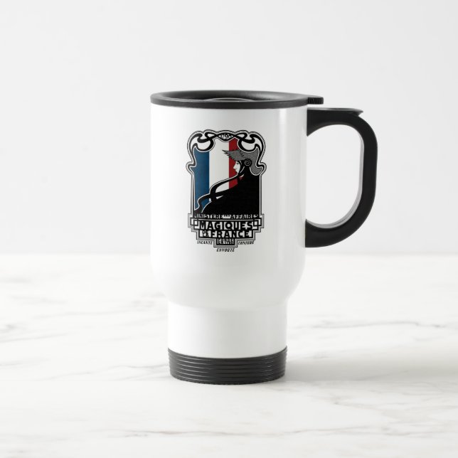 Ministère des Affaires Magiques de la France Logo Travel Mug (Right)