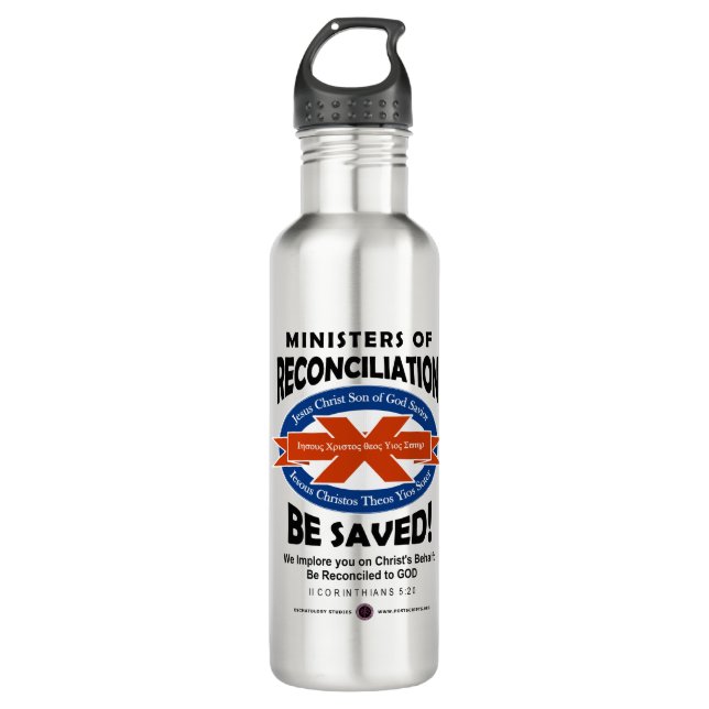 Ministers of Reconciliation 710 Ml Water Bottle (Front)