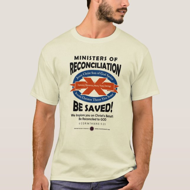 Ministers of Reconciliation T-Shirt (Front)