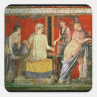 Ministrant Carrying a Tray of Food