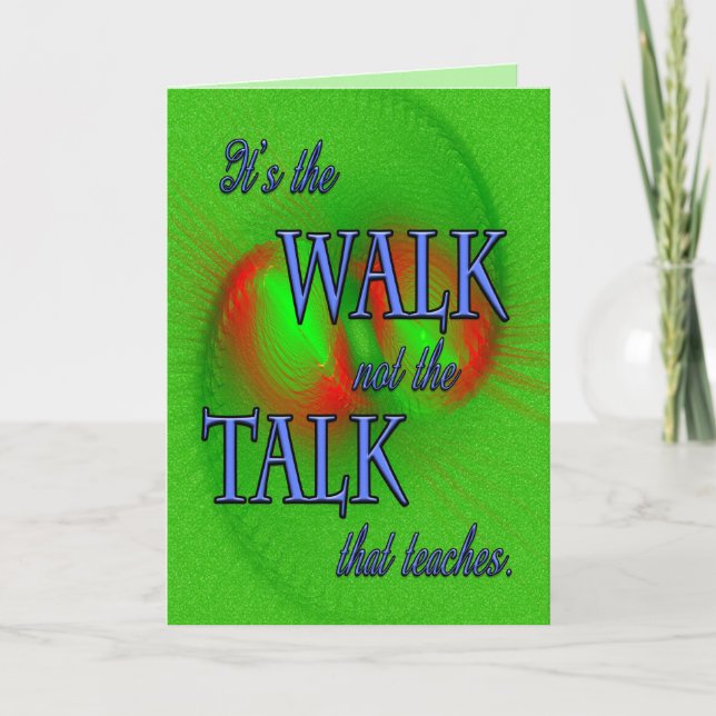 Ministry Appreciation Walk Thank You Card (Front)