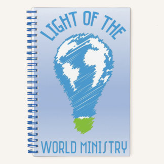 Ministry Logo 5.5" x 8.5" Spiral Notebook